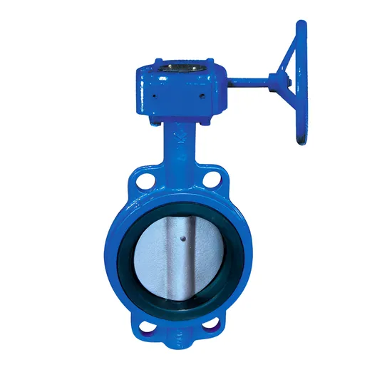 Ductile Cast Iron Butterfly Valves with EPDM and PTFE Coatings 