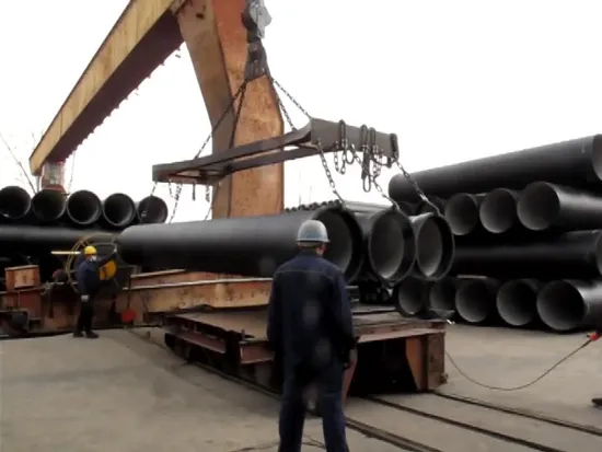 Water Supply En545 Di Pipe Fbe Fusion Bonded Epoxy Coating Ductile Iron Casting Iron Tubes 