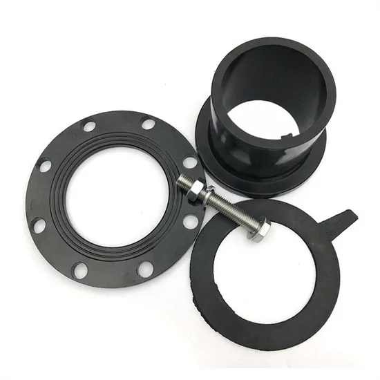 HDPE Butt Fusion Fittings End Cap Solid Flange Weld Plastic Pipe Connectors 