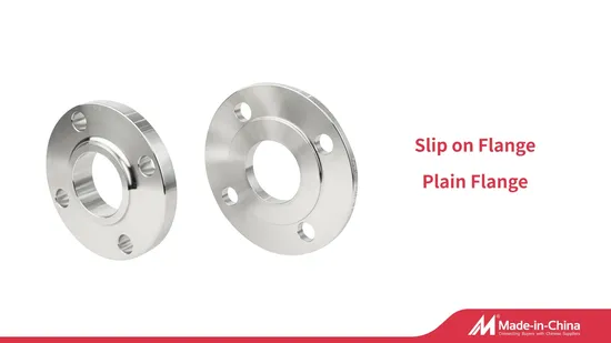 Forged Stainless Steel Weld So RF Slip on Flange Pipe Fittings Reduced SAE DIN / En 