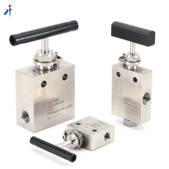 15000psig High Pressure Instrument Needle Valves NPT BSPT Angle Flow Control Needle Valve 