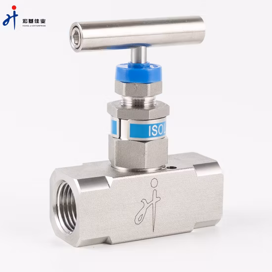 316 Stainless Steel 1/4 NPT Straight Female Thread Ss Needle Valve 6000psi